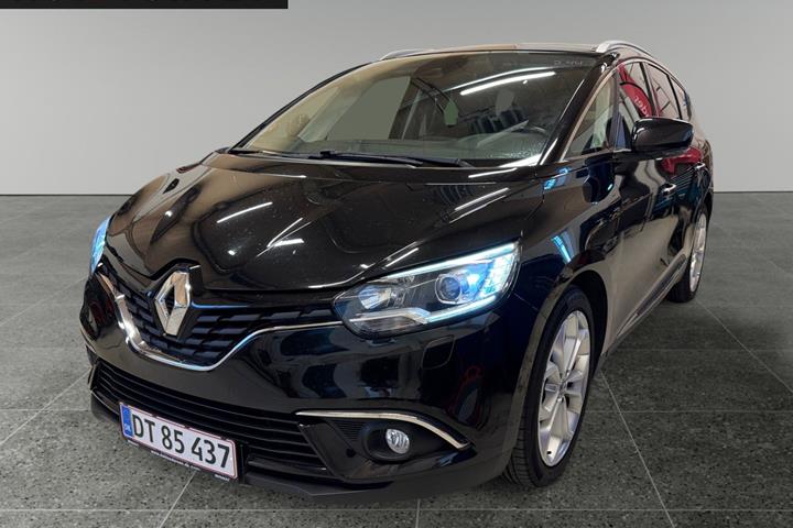 Sort Renault Grand Scenic IV fra 2017 set udefra