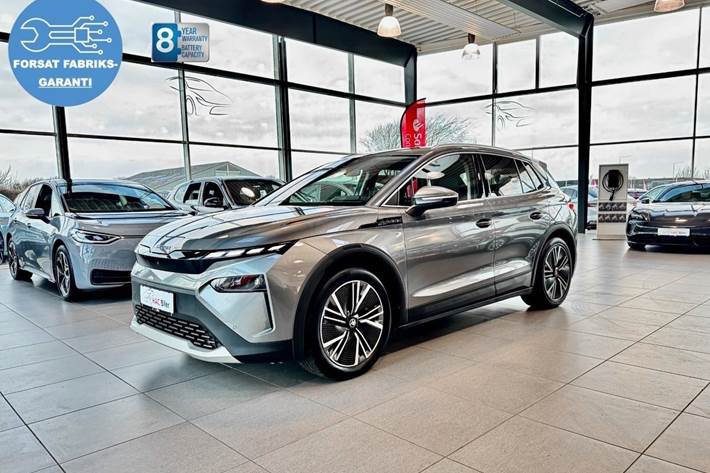 Grå Skoda Elroq fra 2025