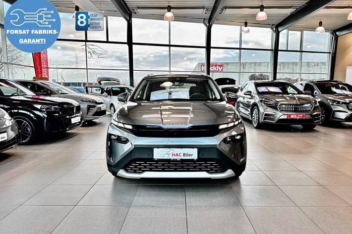 Grå Skoda Elroq fra 2025