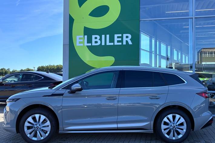 Grå Skoda Enyaq fra 2027