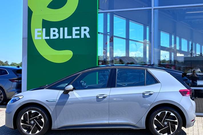 Grå VW ID.3 fra 2022