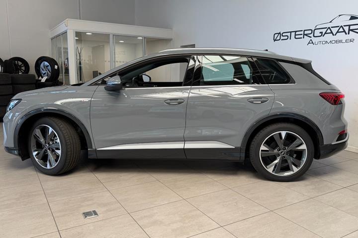 Grå Audi Q4 e-tron fra 2026