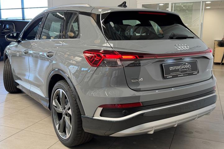 Grå Audi Q4 e-tron fra 2026
