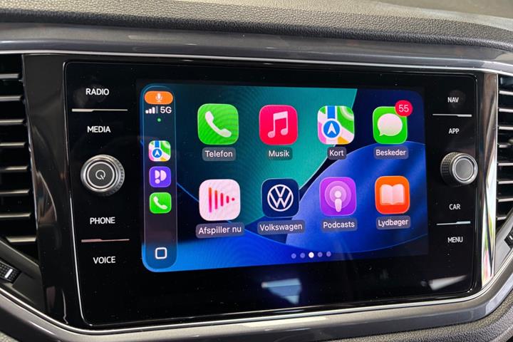 Sort VW T-Roc fra 2021