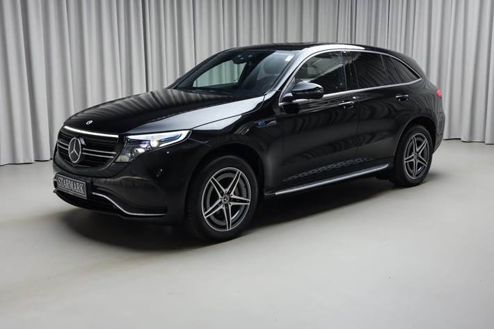 Sort Mercedes EQC400 fra 2022