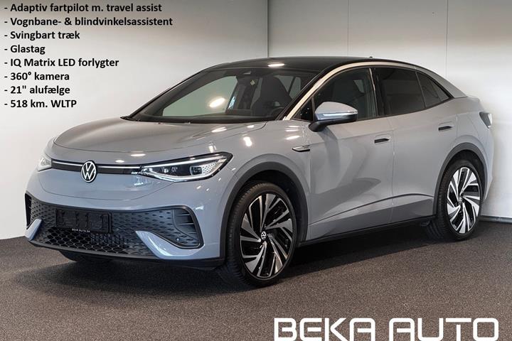 Grå VW ID.5 fra 2024 set udefra