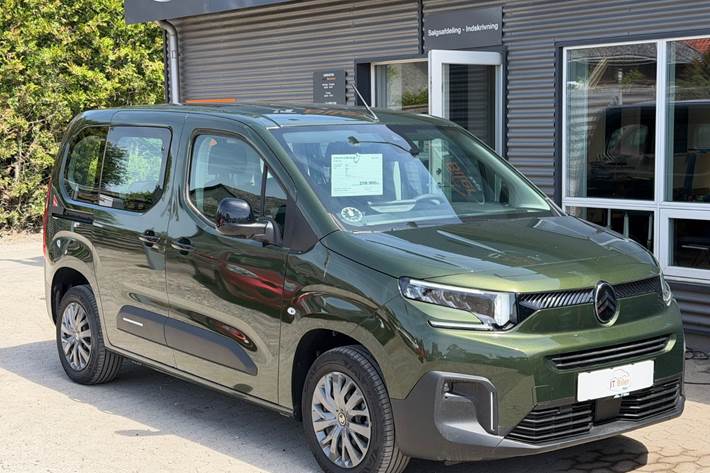 Grøn Citroën ë-Berlingo fra 2025