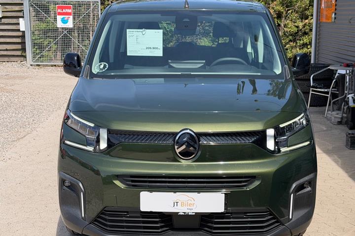 Grøn Citroën ë-Berlingo fra 2025