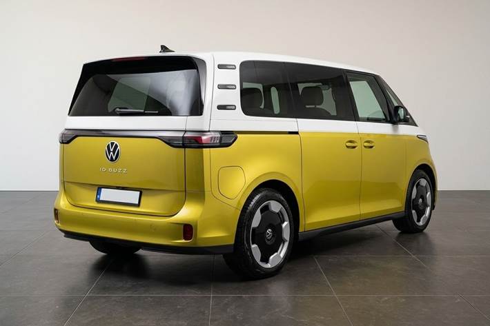 Gul VW ID.Buzz fra 2024