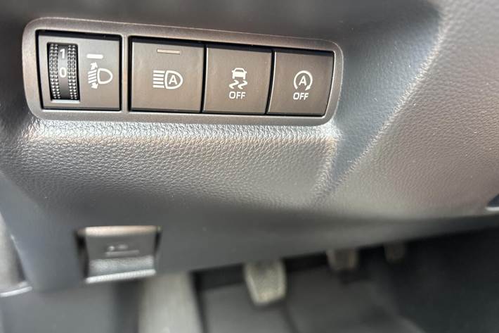 Hvid Toyota Aygo X fra 2023