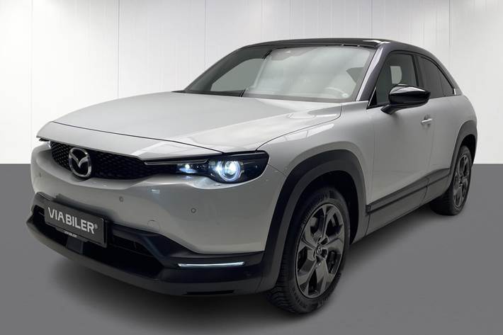 Hvid Mazda MX-30 fra 2020