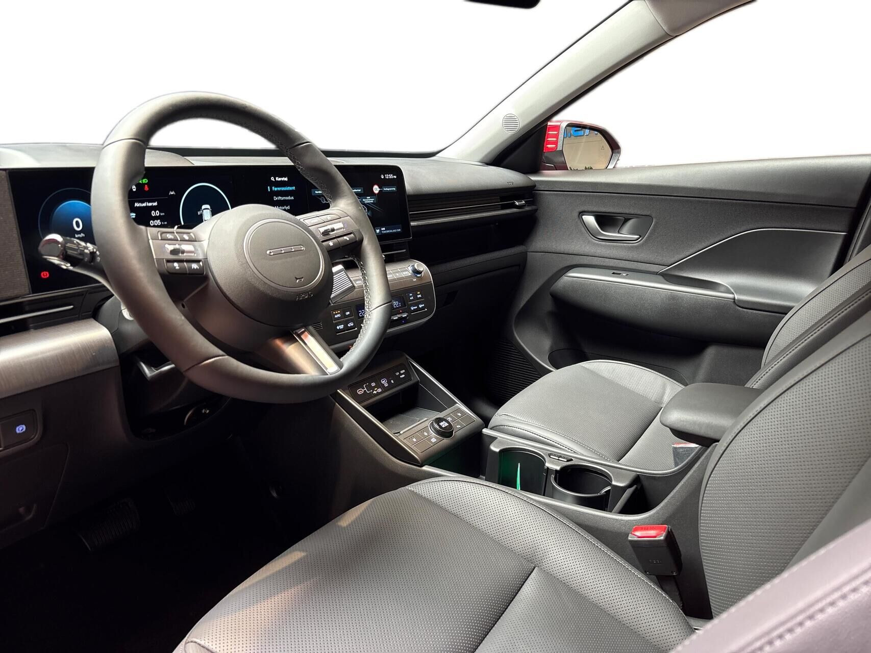 Rød Hyundai Kona fra 2026