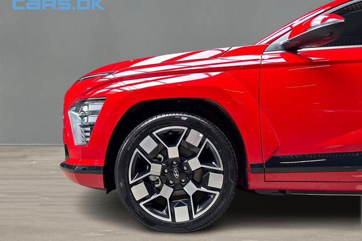 Rød Hyundai Kona fra 2026
