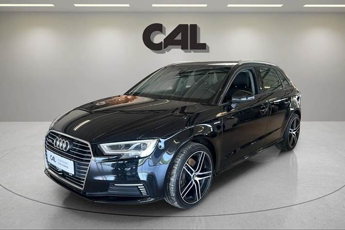 Sort Audi A3 fra 2018