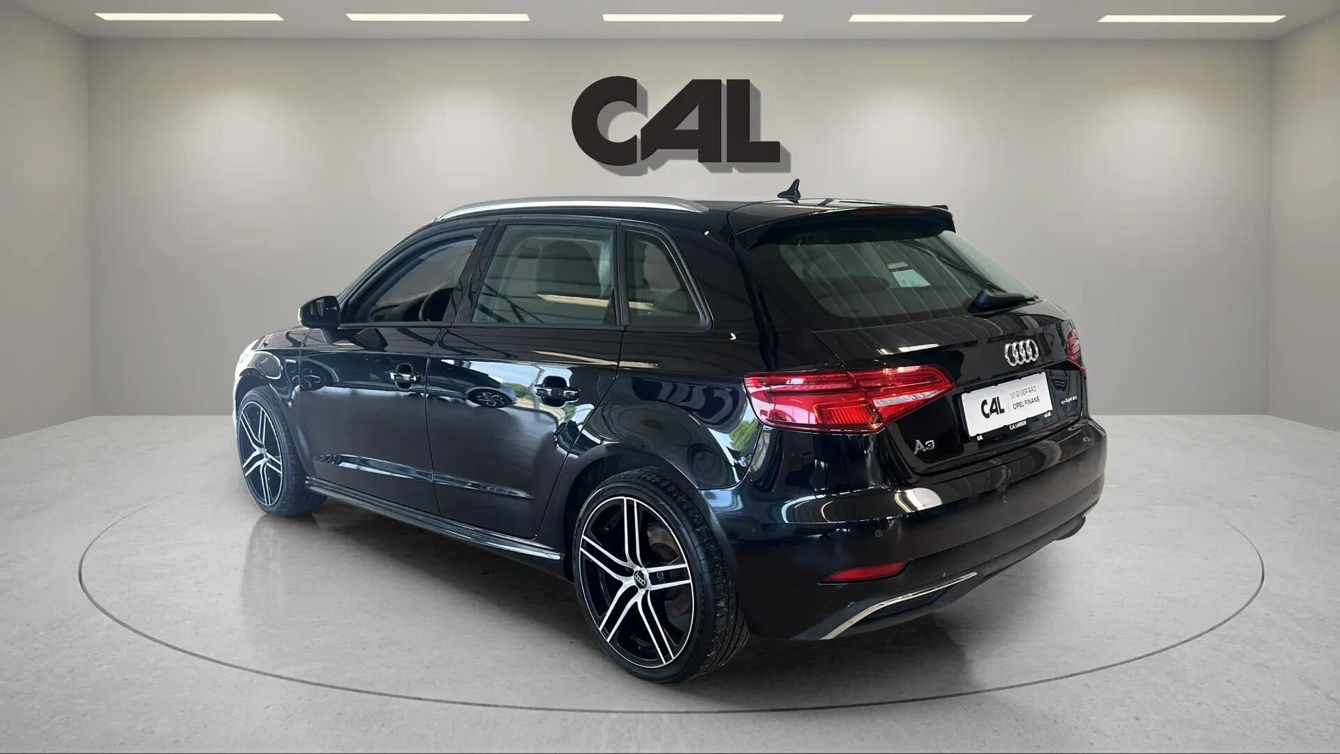 Sort Audi A3 fra 2018