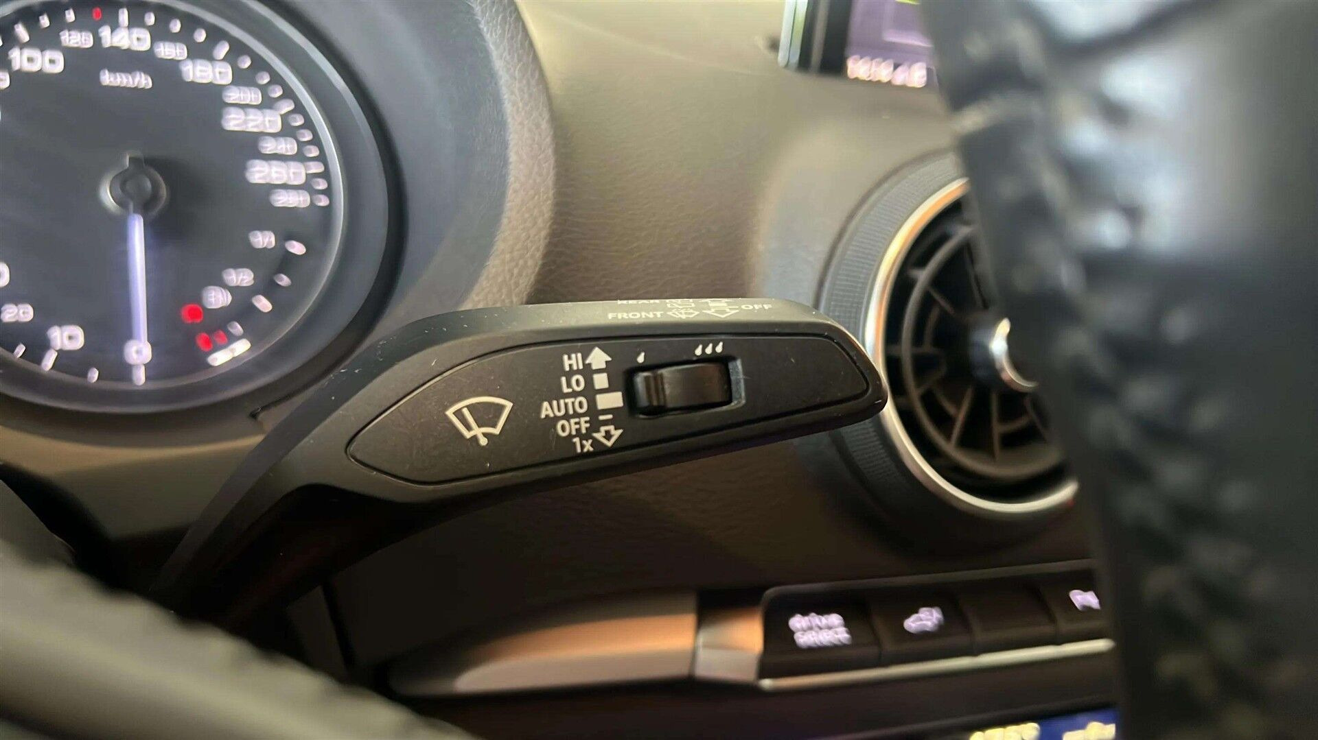 Sort Audi A3 fra 2018