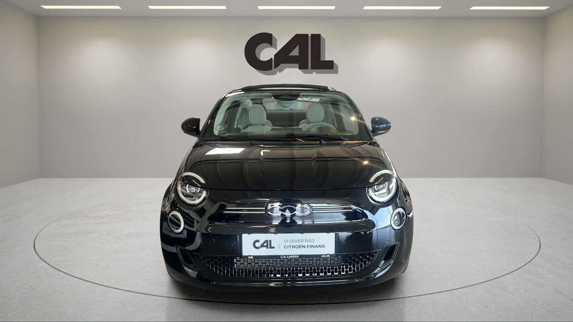 Sort Fiat 500e fra 2023