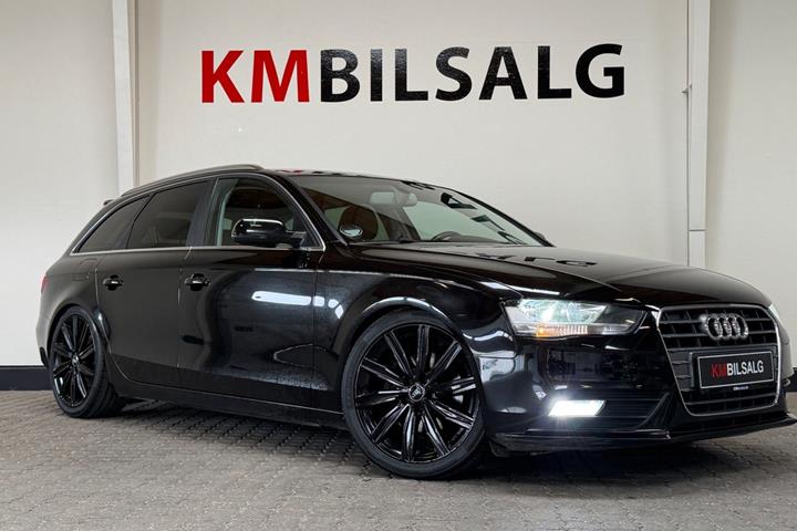 Sort Audi A4 fra 2013