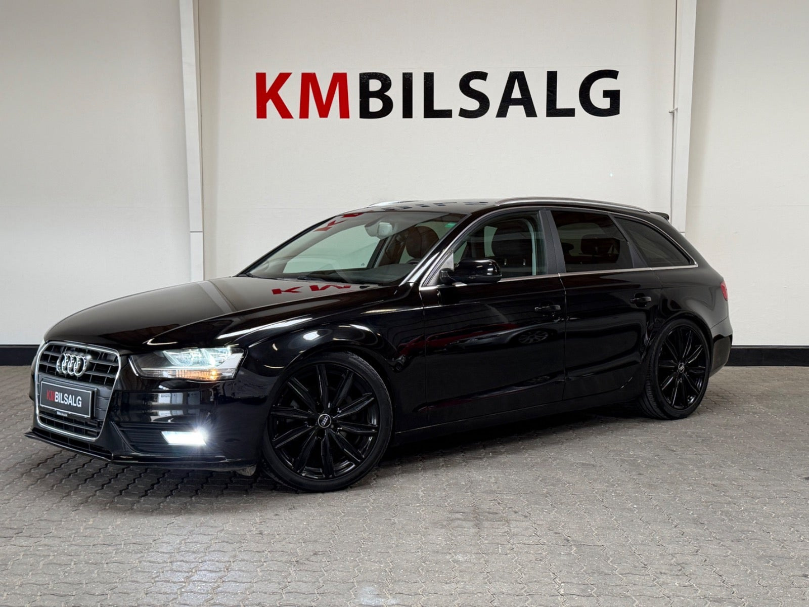 Sort Audi A4 fra 2013