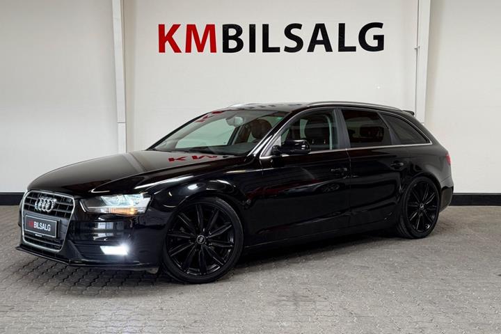 Sort Audi A4 fra 2013