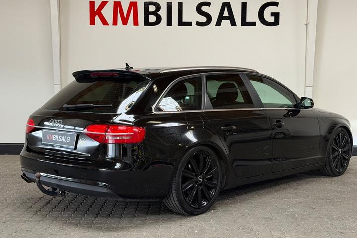 Sort Audi A4 fra 2013