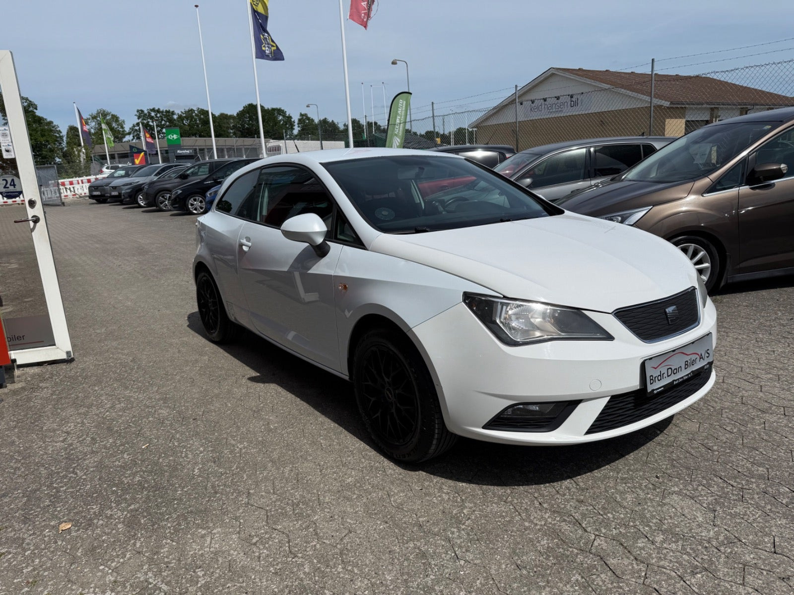 Hvid Seat Ibiza fra 2013