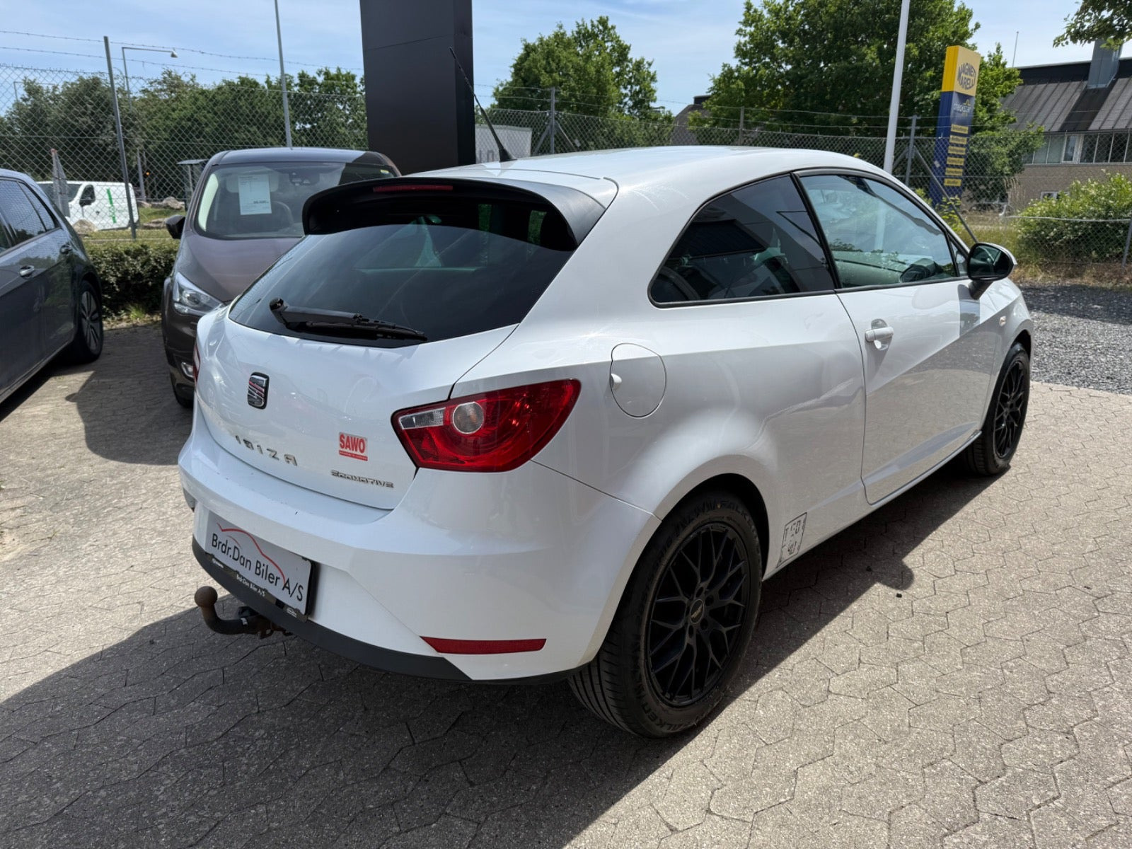 Hvid Seat Ibiza fra 2013