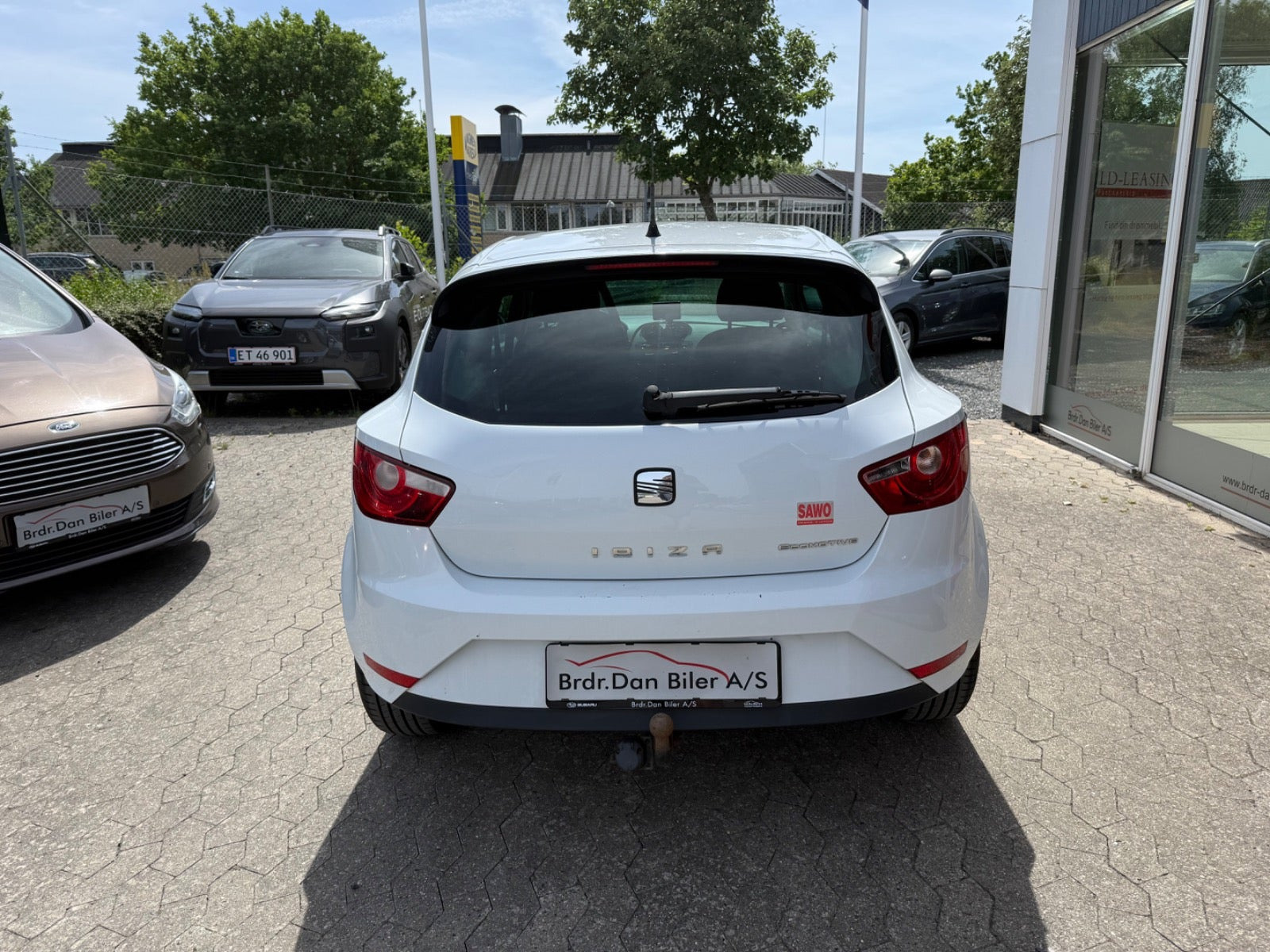 Hvid Seat Ibiza fra 2013