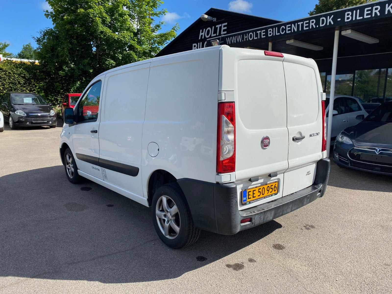 Hvid Fiat Scudo fra 2011