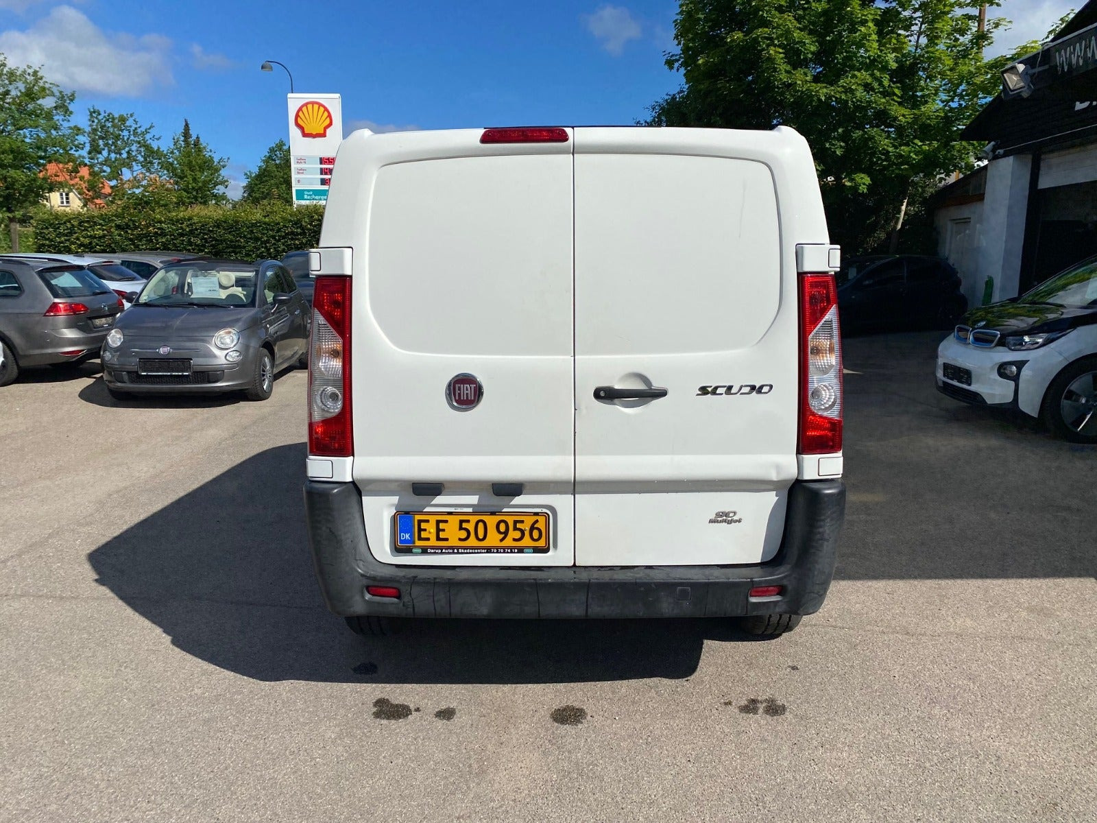 Hvid Fiat Scudo fra 2011