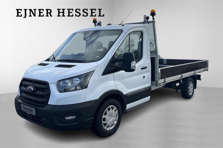 Hvid Ford Transit 350 L3 Chassis fra 2024