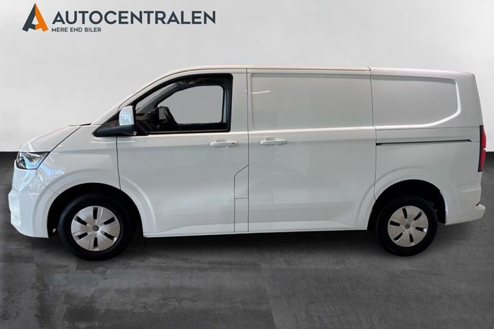 Hvid VW Transporter fra 2025