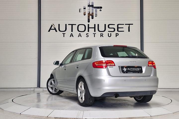 Sølv Audi A3 fra 2011
