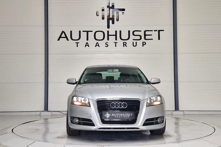 Sølv Audi A3 fra 2011