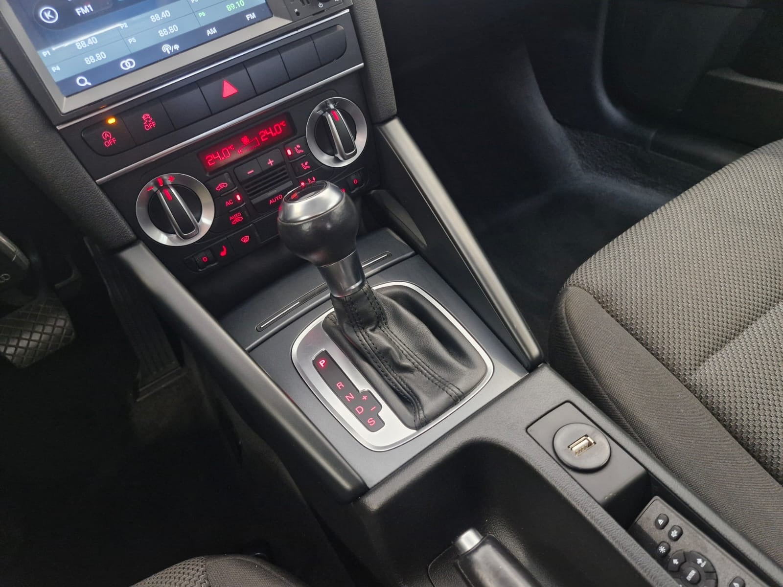 Sølv Audi A3 fra 2011