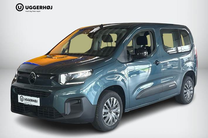 Grå Citroën ë-Berlingo fra 2025 set udefra