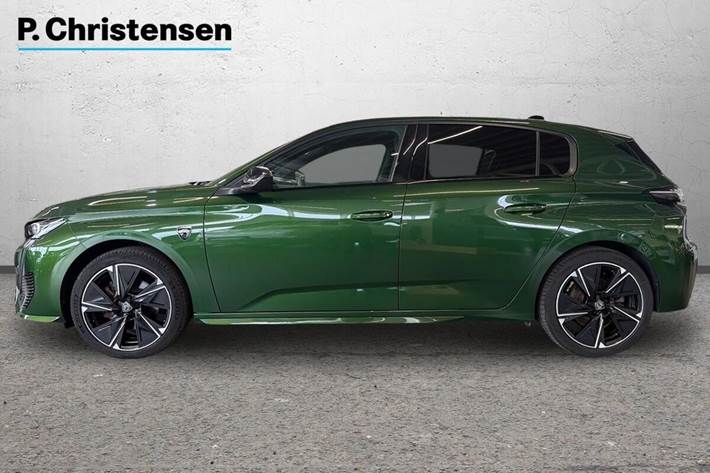 Grøn Peugeot E-308 fra 2023