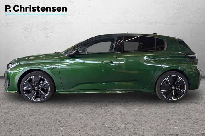 Grøn Peugeot E-308 fra 2023