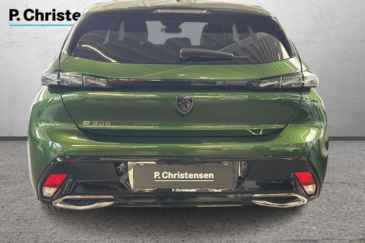 Grøn Peugeot E-308 fra 2023