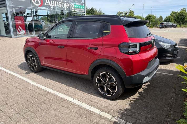 Rød Citroën ë-C3 fra 2025