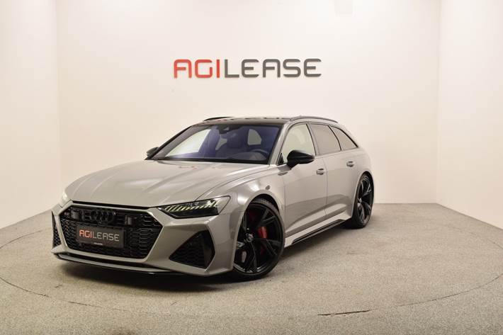 Grå Audi RS6 fra 2020