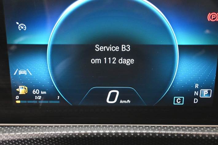 Grå Mercedes A200 fra 2019