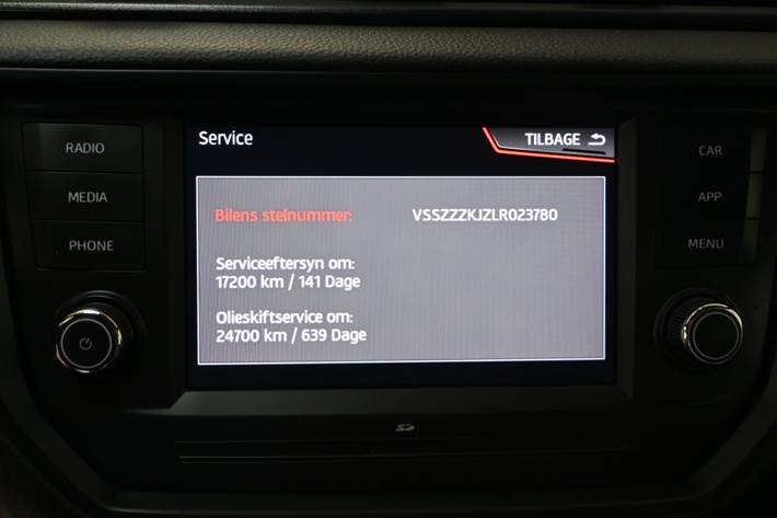 Grå Seat Ibiza fra 2020