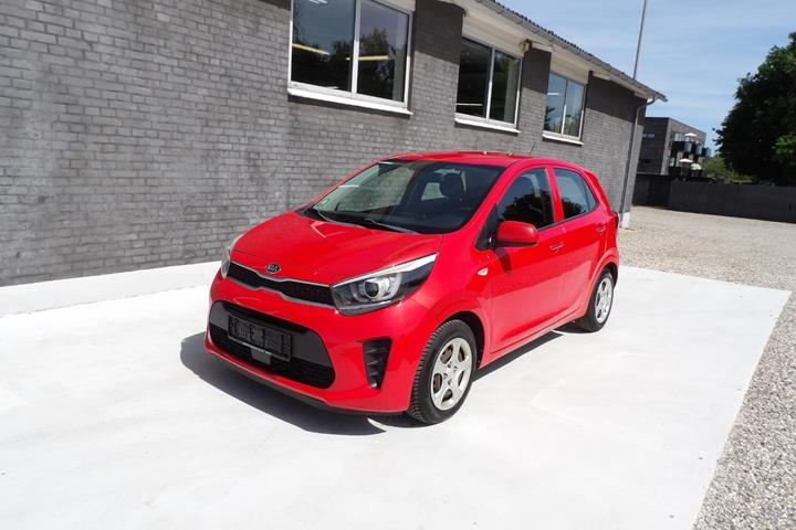 Rød Kia Picanto fra 2018