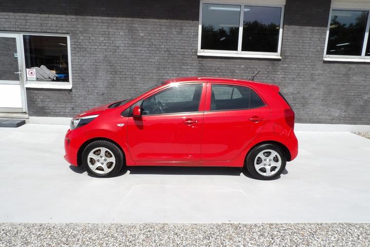 Rød Kia Picanto fra 2018