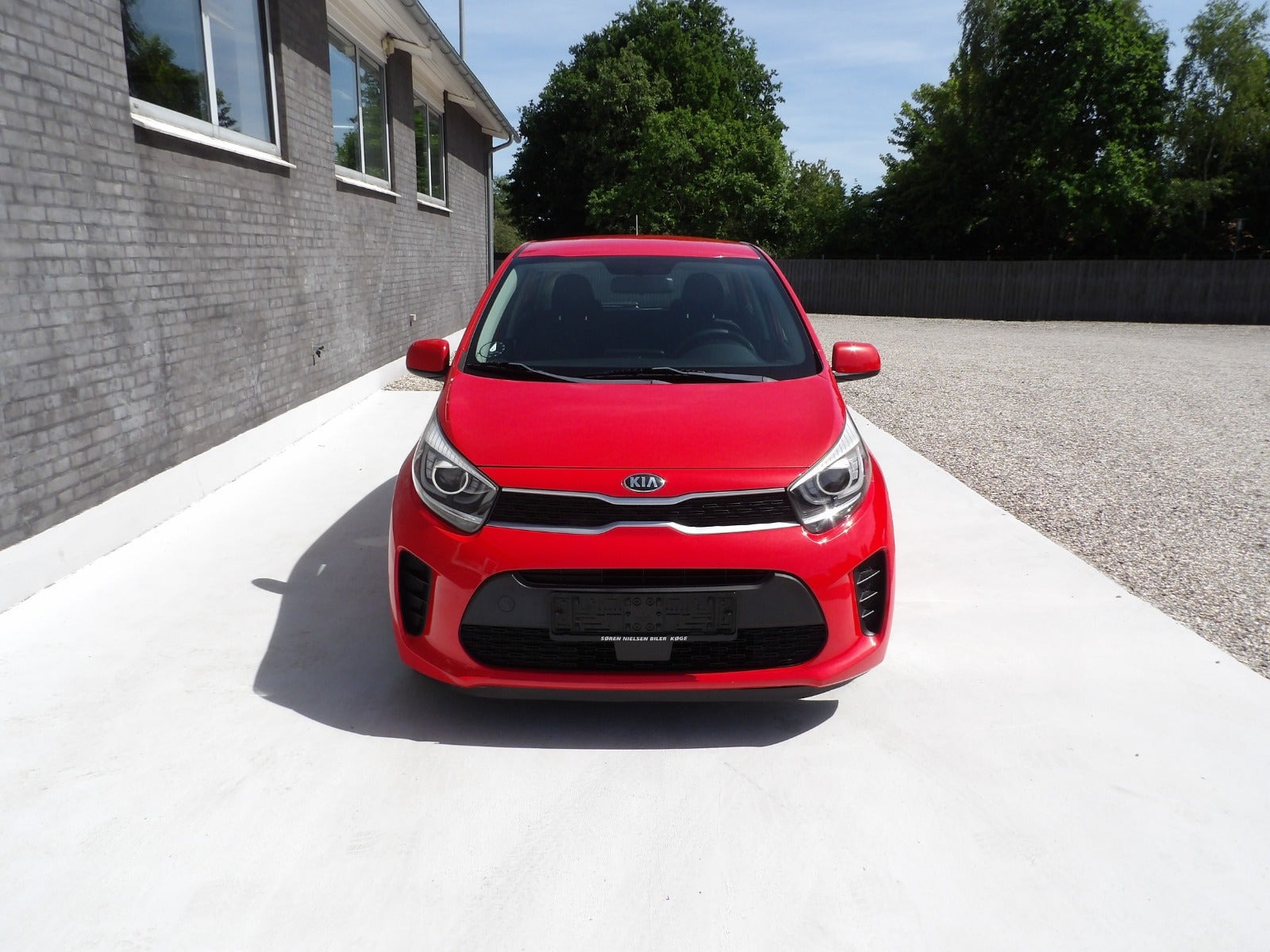 Rød Kia Picanto fra 2018