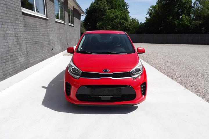 Rød Kia Picanto fra 2018