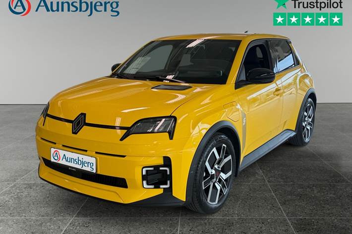 Gul Renault 5 E-Tech fra 2025
