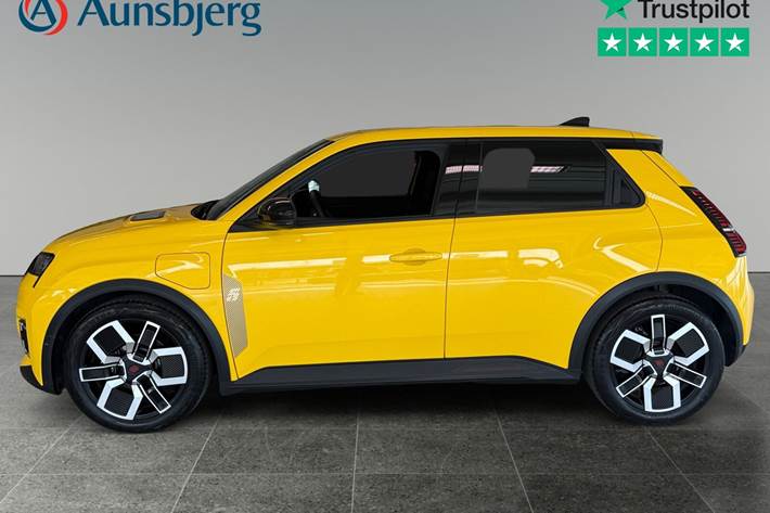 Gul Renault 5 E-Tech fra 2025