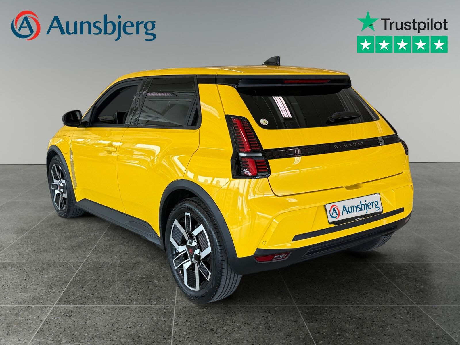 Gul Renault 5 E-Tech fra 2025